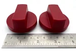Set Of Two Wolf 5J49/5J50 Red Oven Knobs Replacement Parts KIP5J495J50. Fixed Price $119.99.