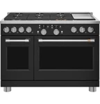 Cafe 48" Professional Dual Fuel Range - C2Y486P3TD1. Fixed Price $11850.00.