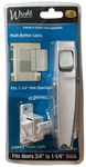 Hampton Wright V333WH Screen And Storm Door Push Button Latch White. Fixed Price $10.99.