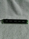 Ge Microwave Display Control Board WB27X10395. Fixed Price $49.00.