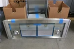 Monogram ZV800SJSS 36" Stainless Wall Chimney Range Hood Nob #151866. Fixed Price $1400.00.