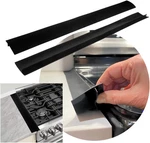 Silicone Stove Counter Gap COVERS-2 Pack Fillers-kitchen Spill/crump Guards-. Fixed Price $24.91.