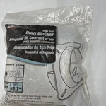 Deflecto Plastic Dryer Vent Draft Blocker 4IN Diameter White BD04 New. Fixed Price $10.56.
