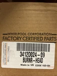 Genuine Oem Whirlpool WP3412D021-09 Gas Surface Burner (not Knockoff). Fixed Price $89.99.