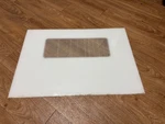 Whirlpool Range White Outer Door Glass 9762476, 8053481, 3195613, 3196809. Fixed Price $50.00.