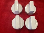 W10850010 KIP5J93 Whirlpool Range Stove Oven Knob White Short Stem Set Of 4. Fixed Price $39.99.