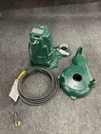 Zoeller E267 267-0074 1/2 Hp Cast Iron Waste Mate Sewage Pump Non-auto 230V. Fixed Price $419.97.