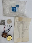 Vintage 1975 General Electric Kit XM29X 108 Gold/brown Knob W/switch. Fixed Price $25.46.