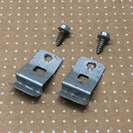 Set Of Ge Hotpoint Washer Locking Lid Panel Clips W/ Screws WH02X10279. Fixed Price $10.00.