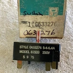 Frigidaire Oven Burner Switch 0633276 WD-6847 New Oem Part. Fixed Price $45.00.
