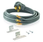 Eastman 5-FT 3-PRONG Gray Range Appliance Power Cord ( Free Shipping! ). Fixed Price $16.70.