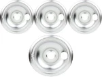 Range Burner Bowls Drip Pans Bibs Set Of WB31T10010 WB31T10011. Fixed Price $26.34.