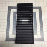 Ge Cooktop Downdraft Vent Grille Grate WB32X10069 Matte Black Same Day Ship. Fixed Price $39.95.