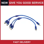 Universal Rca Car Amplifier Audio Splitter Adapter Y Cable Wire Cord Pack Of 2. Fixed Price $10.14.