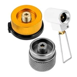 3PCS Camping Stove Gas Refill Adapter Set, Propane Isobutane Valve Con.... Fixed Price $22.33.