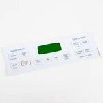 Choice WB27T11006 Range Oven Clock Overlay Faceplate Pad For Erc. Fixed Price $21.85.