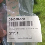 Viking Overlay Switch Asm 42 Sxs Non-disp 054568-000 White. Fixed Price $100.00.