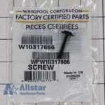 Whirlpool Range Screw WPW10317886. Fixed Price $16.99.