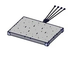 New 057872-000 Viking Ego Broil Element Kit Bin Ovr. Fixed Price $839.95.