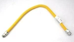 Flextron Stainless Steel Yellow Gas Appliance Connector 1" Od By 36" Yc. Fixed Price $26.24.