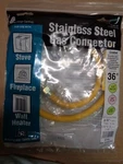 Ldr 509 1036SSC Coated Flexible Gas Connector, 1/2" Fip Mip 36" Long. Fixed Price $9.99.