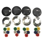 Grainger Approved 61207 Electric Knob Kit,range TYPE,PK4 499C22. Fixed Price $15.09.