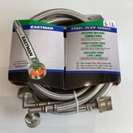 Eastman Hot & Cold Washing Machine Hose Connectors 6FT Fhlt X 3/4 Fht 90 New. Fixed Price $19.49.