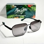 Maui Jim Onipaa Mj 651-02 Matte Gunmetal W/ Silver To Black Polarized Sunglasses. Fixed Price $289.99.