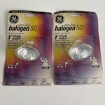 Ge Edison Flood 50W Bulb, Part 81770, Q50MR16CGFLCD-BA (lot Of 2). Fixed Price $9.99.