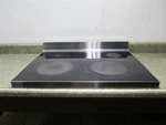 Samsung Range Cooktop Cloudy Burners/dents/scratches Part # DG94-01301G. Fixed Price $264.00.