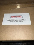 Rational Installation Kit For Water Filter Article No. 1900.1156US. Fixed Price $40.00.