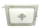 Vintage Porcelain Enameled Glenwood Range Co Insulated Taunton Mass Oven Door. Fixed Price $88.00.