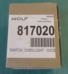 Wolf Oven/range - Light Switch Oem Part 817020 New! (open Box). Fixed Price $149.99.