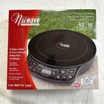 Nuwave Precision Induction Cooktop 30121 Portable Burner 1300W Black 10". Fixed Price $63.74.