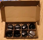 Whirlpool W10231704 - Black Steel Knob Kit 8 Pack New. Fixed Price $55.99.