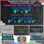 Amfco Home Depot Hughes Mro Wilmar Microwave Range Hood Charcoal Filter Pad Hf. Fixed Price $6.98.