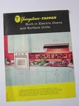 1950S Youngstown Tappan Built In Oven Stoves Gatefold Sales Brochure Literature. Fixed Price $12.50.