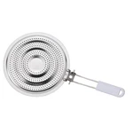 Hic Kitchen Heat Diffuser Reducer Flame Guard With Removable Handle, Stainles.... Fixed Price $9.87.