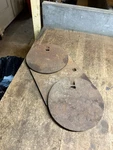 Kitchen Round Oak Wood Cookstove Range Cast Iron Eye Top Covers Lids Parts. Fixed Price $149.99.