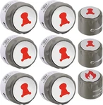 67692 Lighted Grill Control Knobs For Weber Summit S660 S670 E660 E670 Bbq 9-PCK. Fixed Price $112.99.