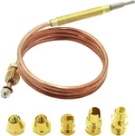 Gas Thermocouple Kit M6X0.75 With Universal Adapter Nuts 900MM Long M9X1-M10X1. Fixed Price $20.32.