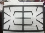 Thermador Center Grate #142538 New In Box Free Ship. Fixed Price $175.00.