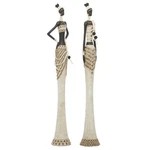79 Polystone Woman Handmade Decorative Sculpture Standing African Home D.... Fixed Price $88.83.