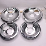 (4-PK) Everbilt Range Drip Bowl Set Chrome 1007952936. Fixed Price $12.59.