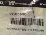 New Oem Frigidaire Microwave Interlock Switch #5304509460. Fixed Price $23.50.