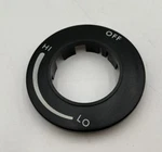 Thermador Range Burner Knob Bezel Black 00414776 20-02-476-01. Fixed Price $44.95.