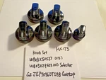 Control Knob Set WB03X50527 (X5), WB03X29623 (X1) Ge JEP5036DT1BB Cooktop KN173. Fixed Price $63.58.