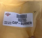 New Oem Nos 98007065 Whirlpool Kenmore Range Gray Burner Cap. Fixed Price $39.99.