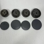 Ge JGP336WEV3WW Burner Caps & Head, Lot Of 8PCS. Fixed Price $89.95.