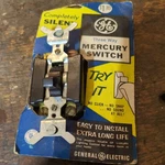 Nos Vtg Ge Quiet Touch Three Way Light Switch. Fixed Price $25.00.